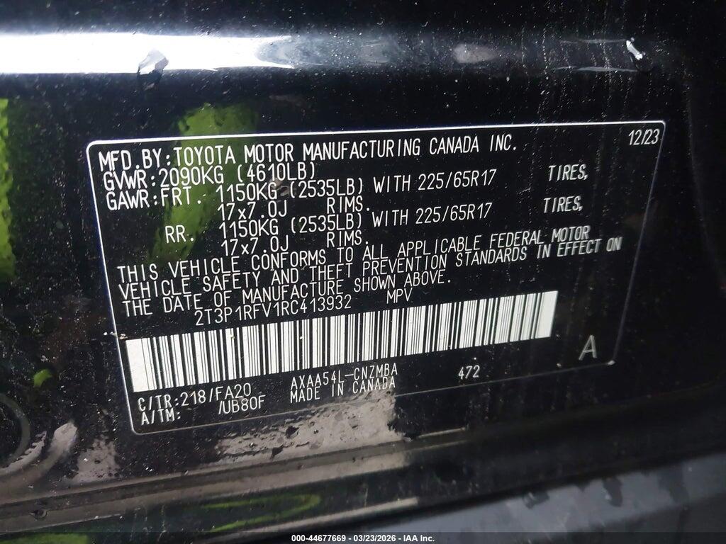 2T3P1RFV1RC413932 2024 TOYOTA RAV4 photo no. 9