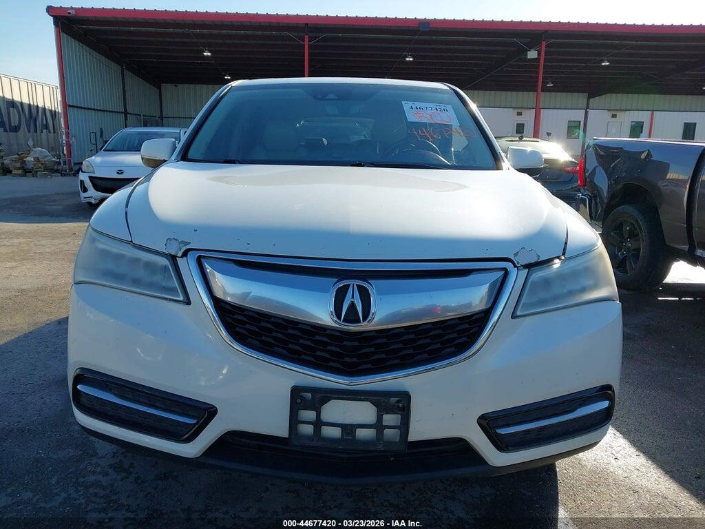 5FRYD4H41GB021293 2016 ACURA MDX photo no. 12