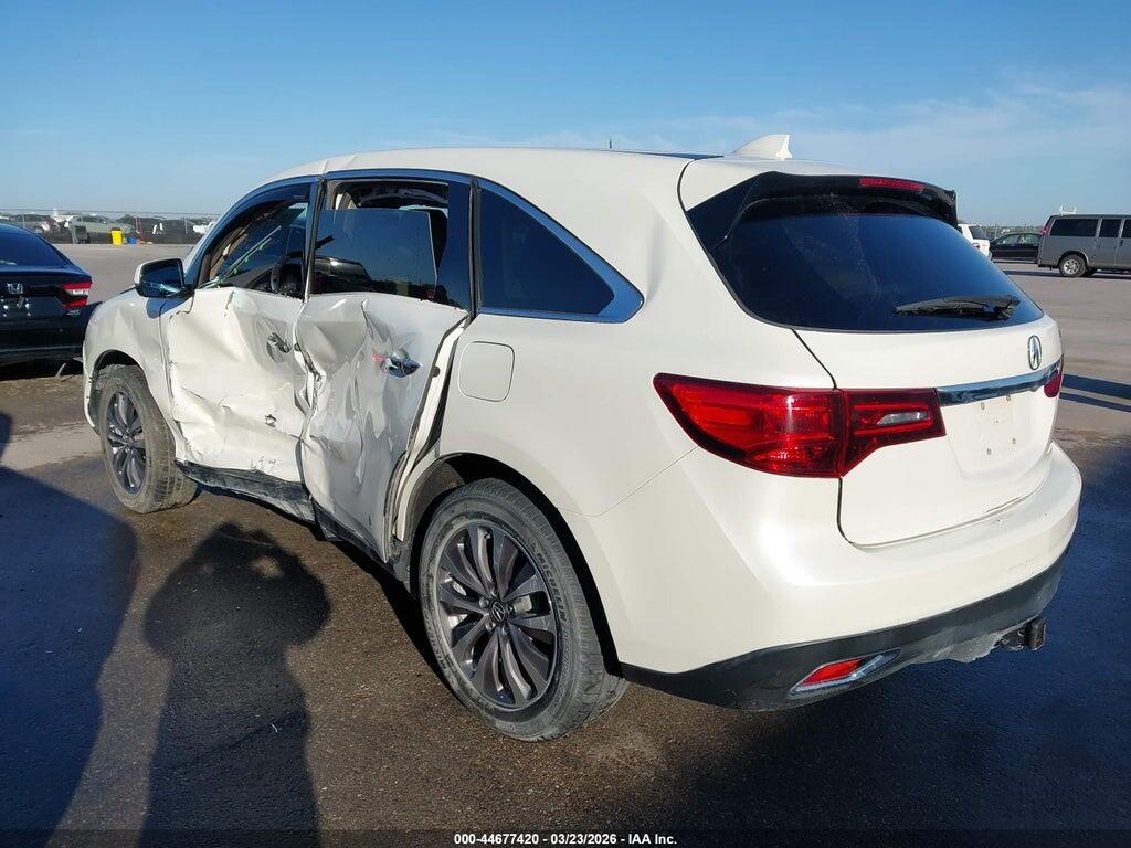 5FRYD4H41GB021293 2016 ACURA MDX photo no. 3
