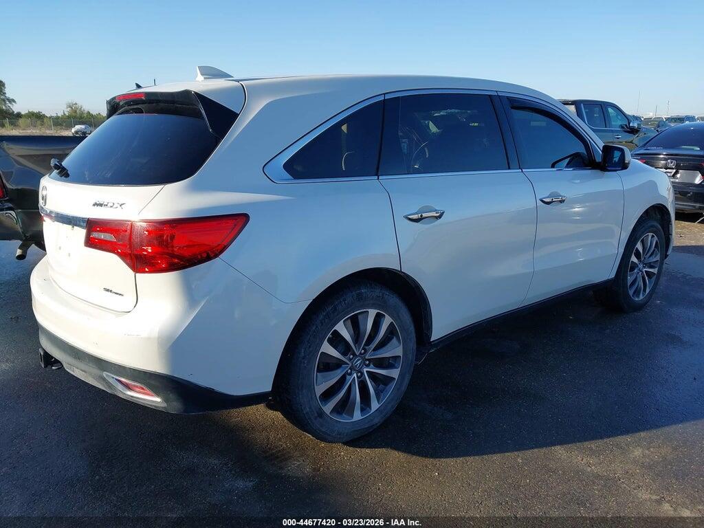 5FRYD4H41GB021293 2016 ACURA MDX photo no. 4