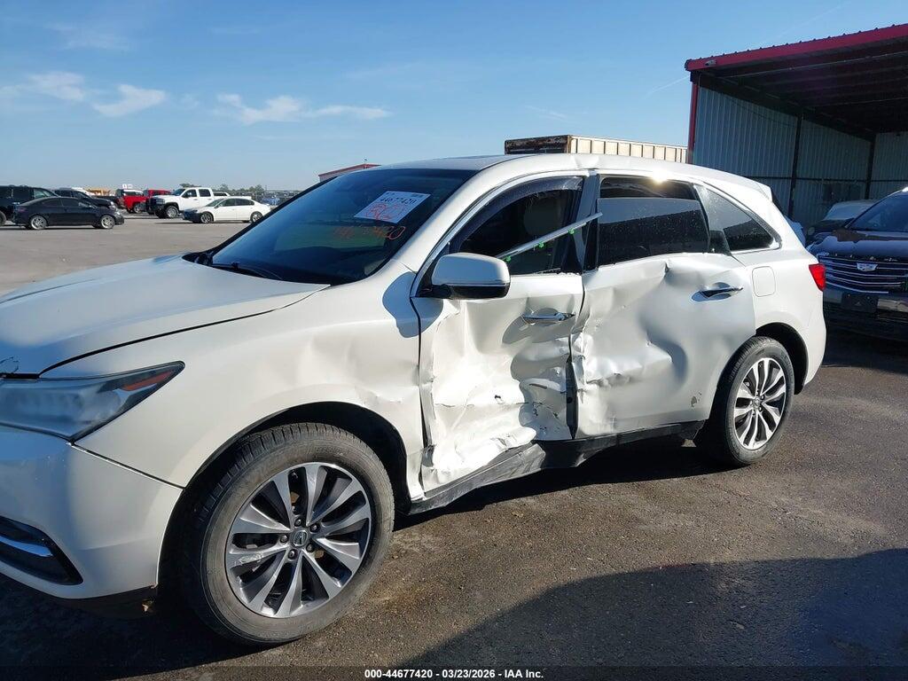 5FRYD4H41GB021293 2016 ACURA MDX photo no. 6