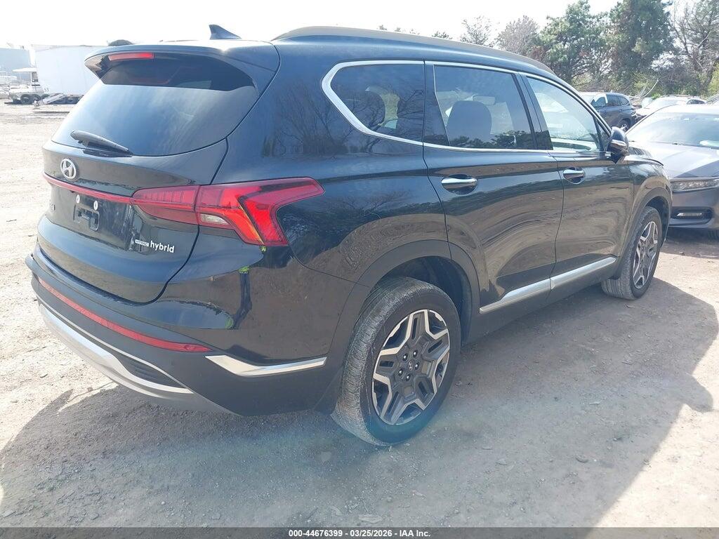 KM8S3DA14MU012208 2021 HYUNDAI SANTA FE HYBRID photo no. 4