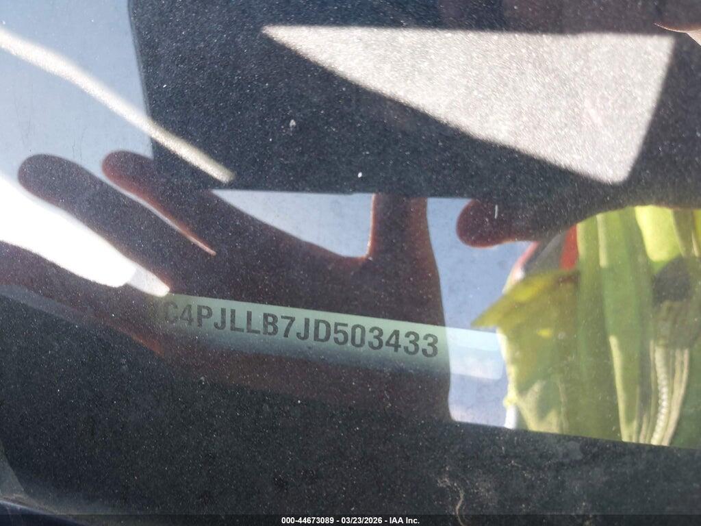 1C4PJLLB7JD503433 2018 JEEP CHEROKEE photo no. 9
