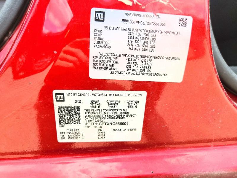 2022 GMC SIERRA C1500 ELEVATION — Фото 12 из 12