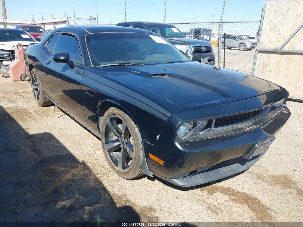 2C3CDYBT6DH634555 2013 DODGE CHALLENGER photo no. 1