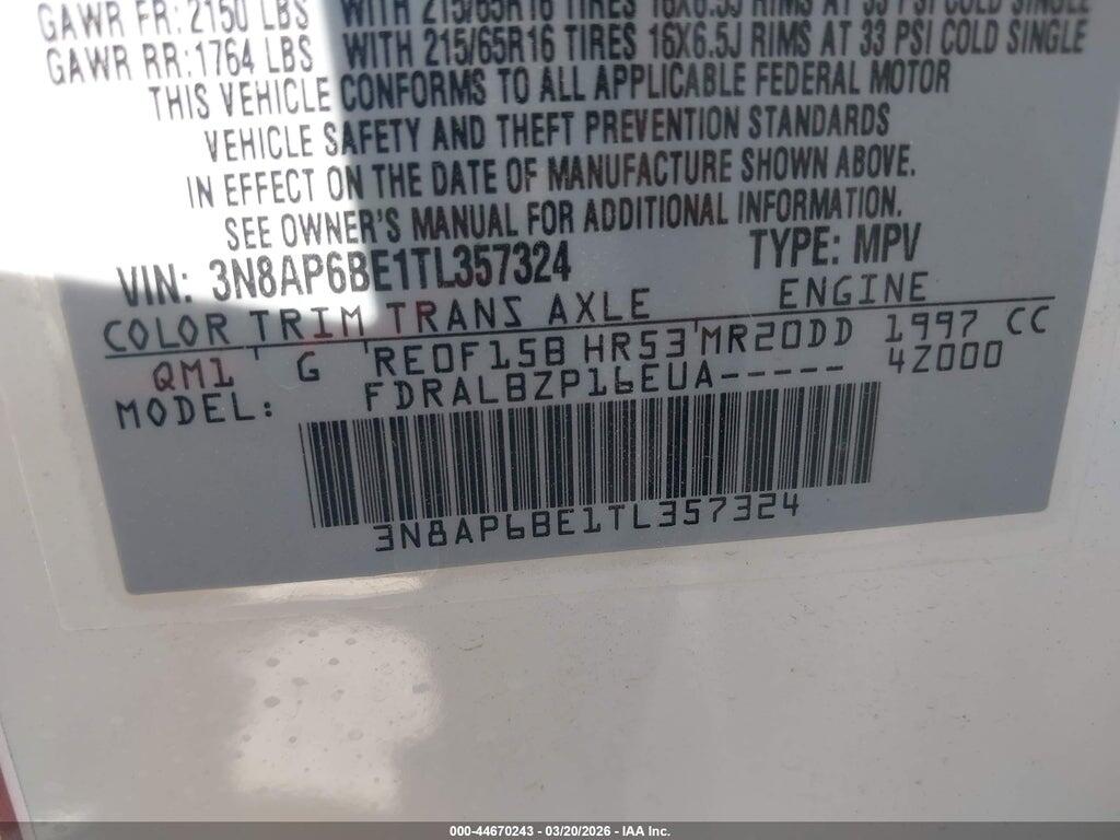 3N8AP6BE1TL357324 2026 NISSAN KICKS photo no. 9