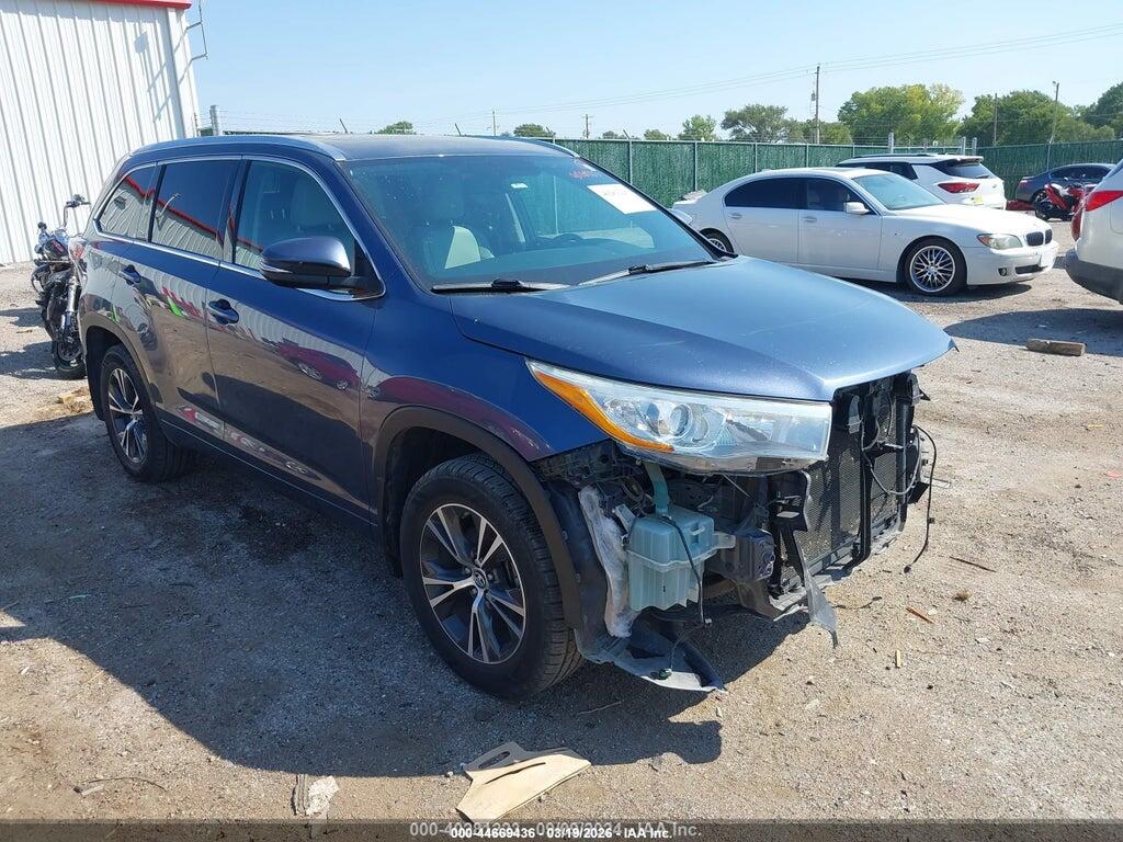 5TDJKRFH1GS354651 2016 TOYOTA HIGHLANDER photo no. 1