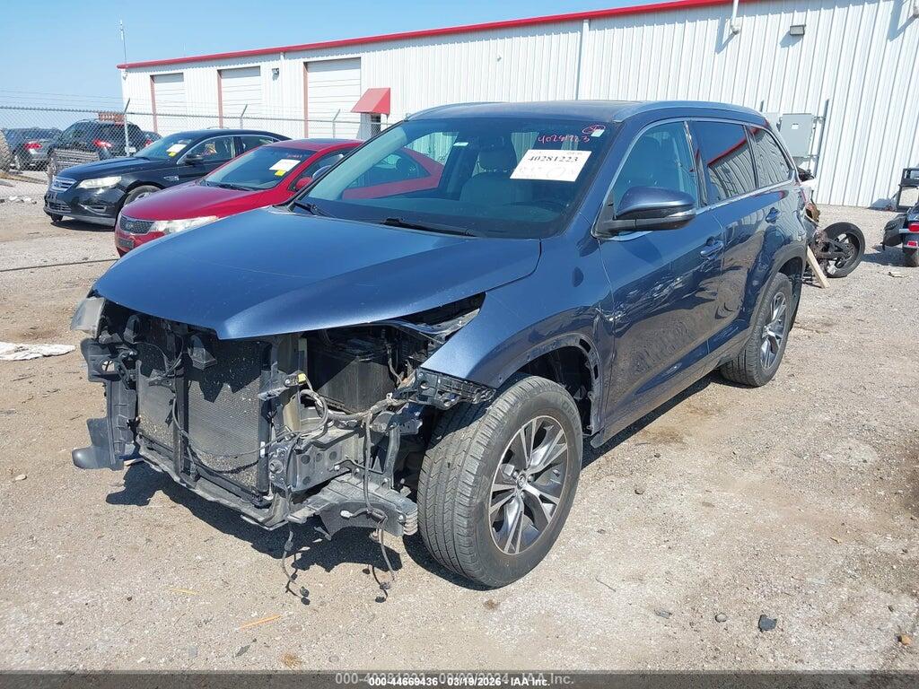 5TDJKRFH1GS354651 2016 TOYOTA HIGHLANDER photo no. 2