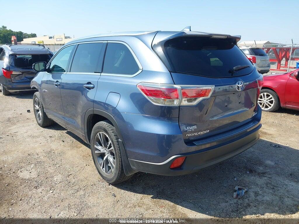 5TDJKRFH1GS354651 2016 TOYOTA HIGHLANDER photo no. 3