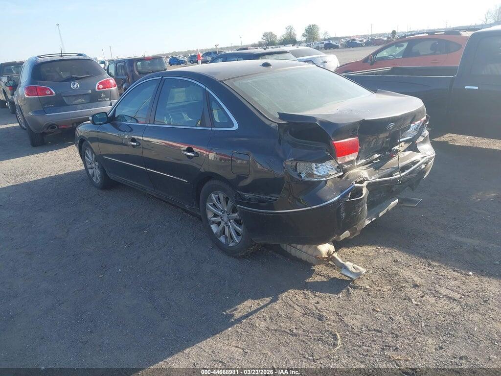 KMHFC46F99A358348 2009 HYUNDAI AZERA photo no. 3
