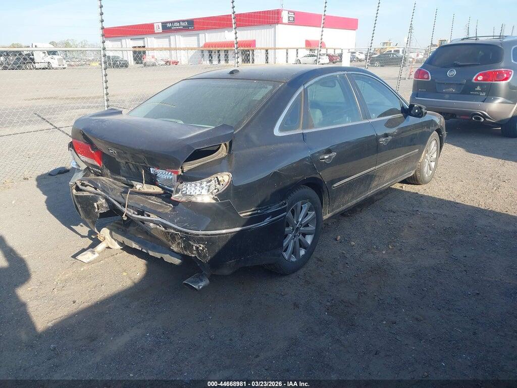KMHFC46F99A358348 2009 HYUNDAI AZERA photo no. 4