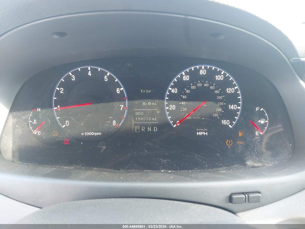 KMHFC46F99A358348 2009 HYUNDAI AZERA photo no. 7
