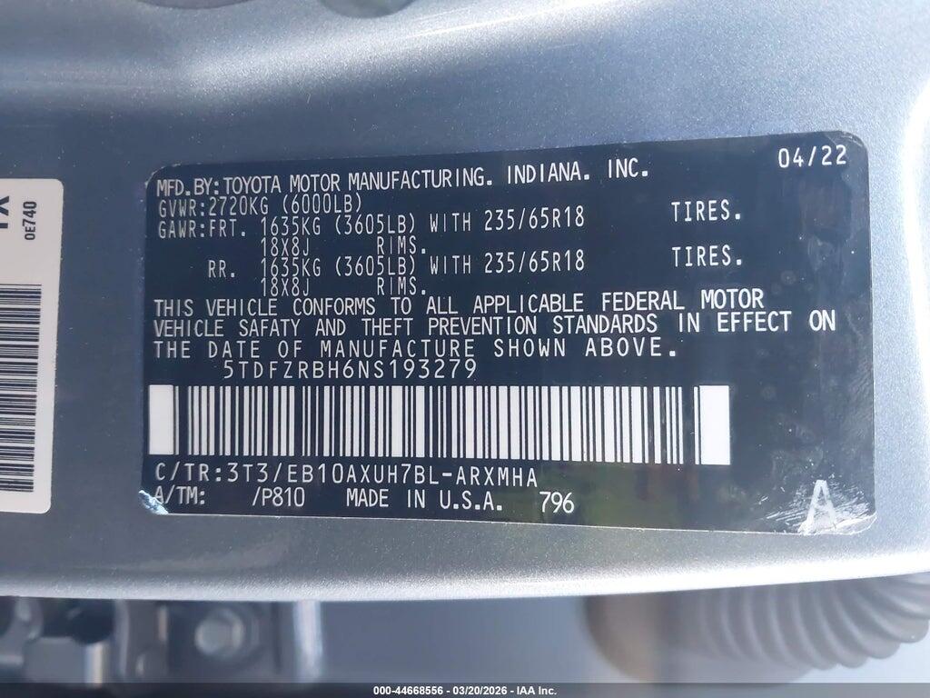 5TDKDRBH0RS561636 2024 TOYOTA HIGHLANDER photo no. 9