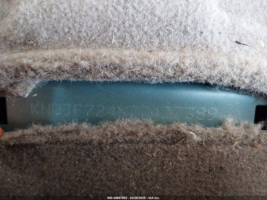 KNDJF724X77427389 2007 KIA SPORTAGE photo no. 9