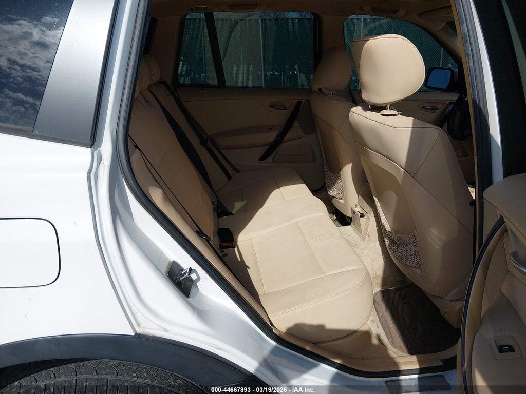 WBXPC93487WF15690 2007 BMW X3 photo no. 8