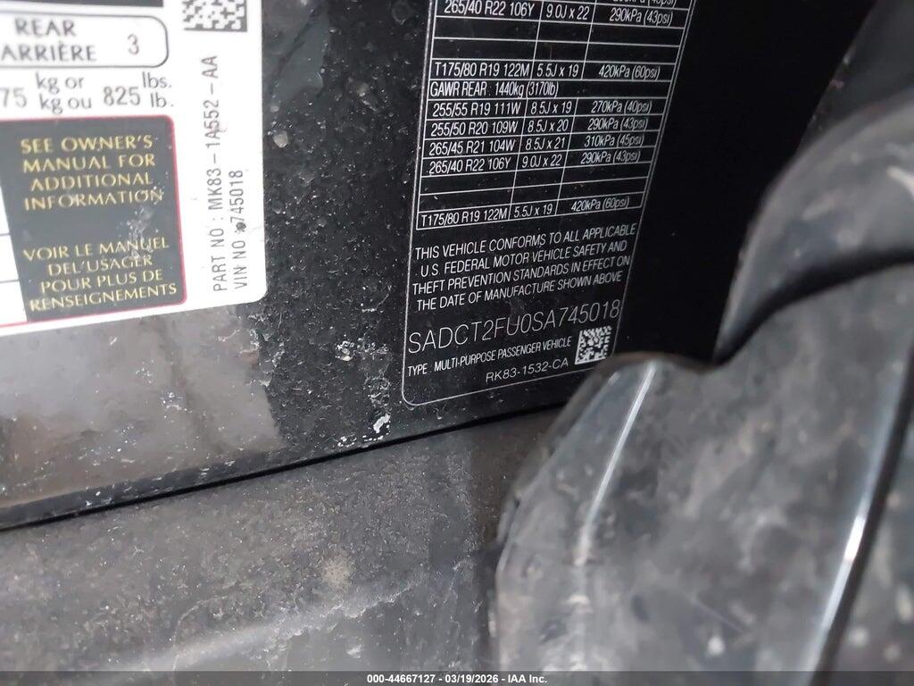 SADCT2FU0SA745018 2025 JAGUAR F-PACE photo no. 9