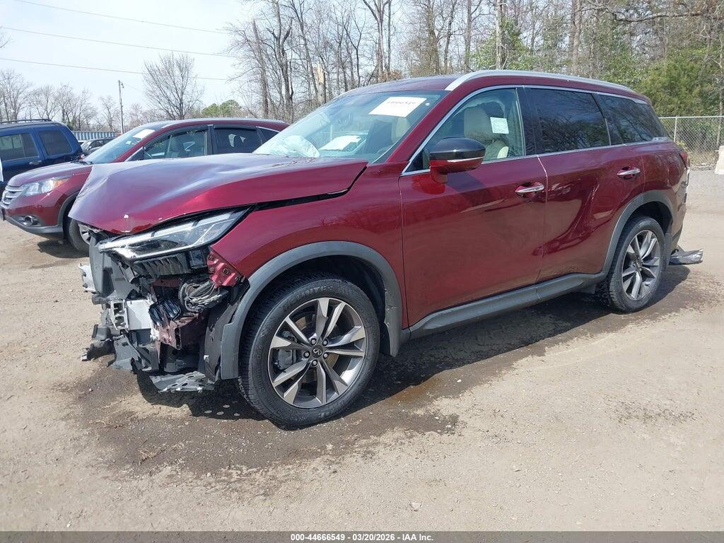 5N1DL1FS4NC342494 2022 INFINITI QX60 photo no. 2