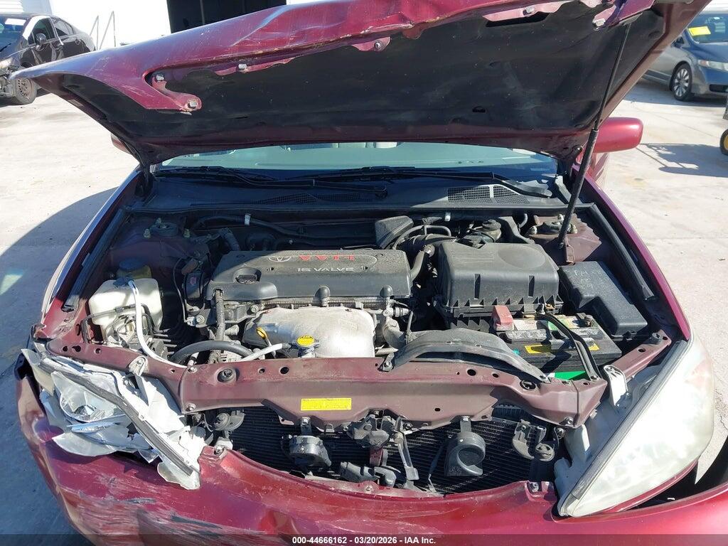 4T1BE32K72U574631 2002 TOYOTA CAMRY photo no. 10