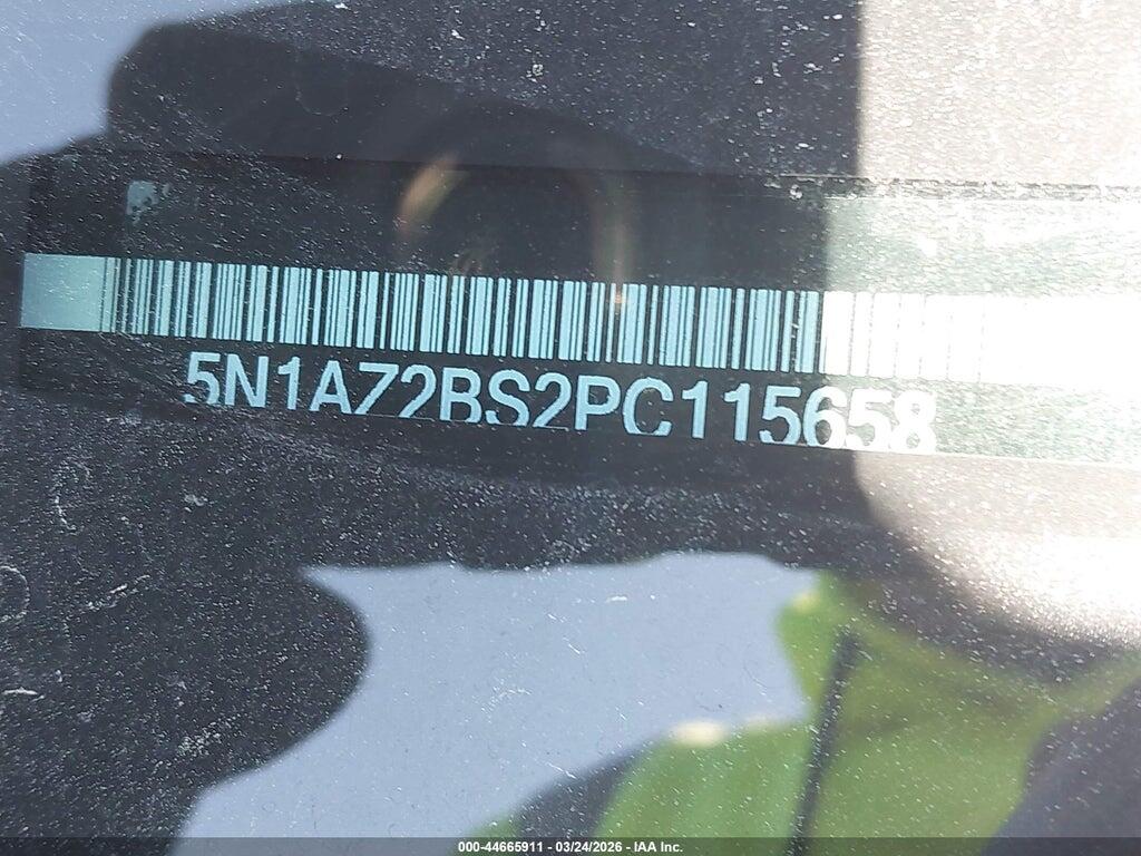 5N1AZ2BS2PC115658 2023 NISSAN MURANO photo no. 9