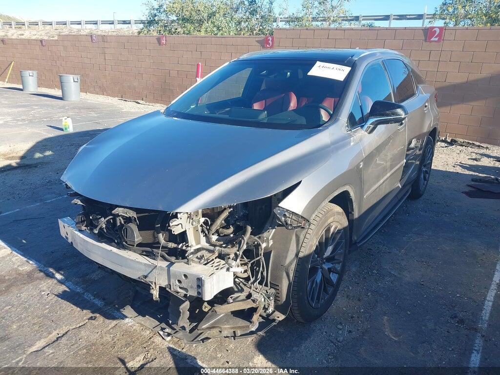 2T2BGMCA8JC028955 2018 LEXUS RX 450H photo no. 2