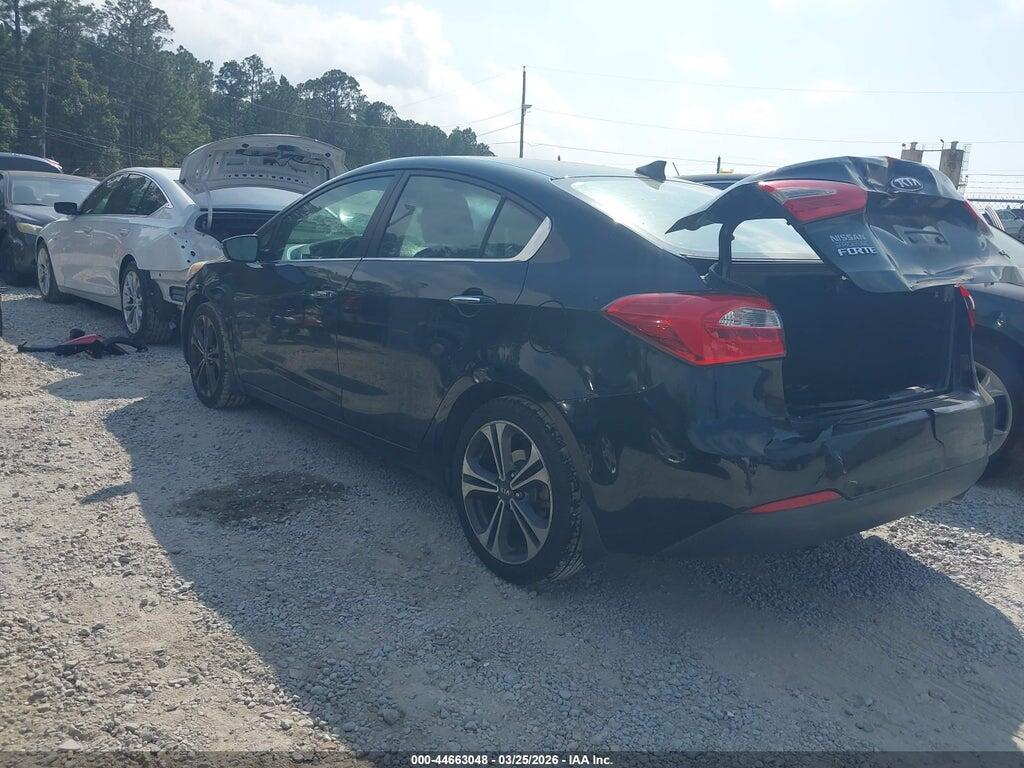 KNAFZ4A86E5065518 2014 KIA FORTE photo no. 3