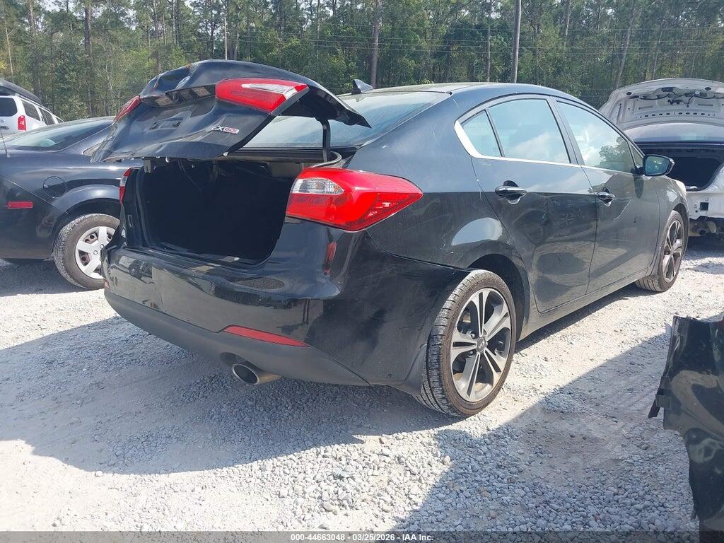 KNAFZ4A86E5065518 2014 KIA FORTE photo no. 4