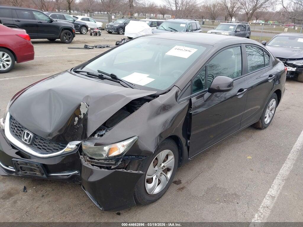19XFB2F59DE242821 2013 HONDA CIVIC photo no. 2