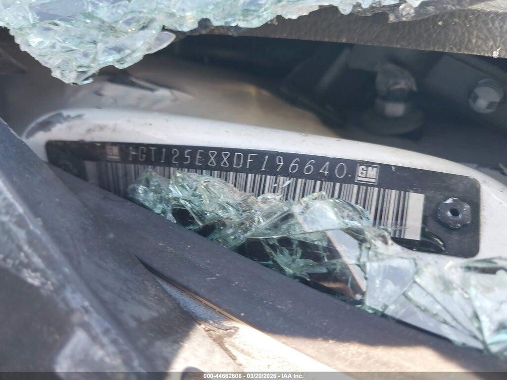 1GT125E88DF196640 2013 GMC SIERRA 2500HD photo no. 9