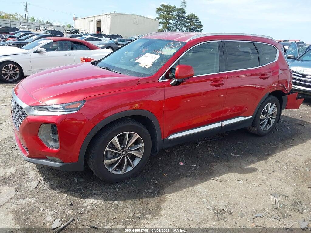5NMS33AD2LH258172 2020 HYUNDAI SANTA FE photo no. 2