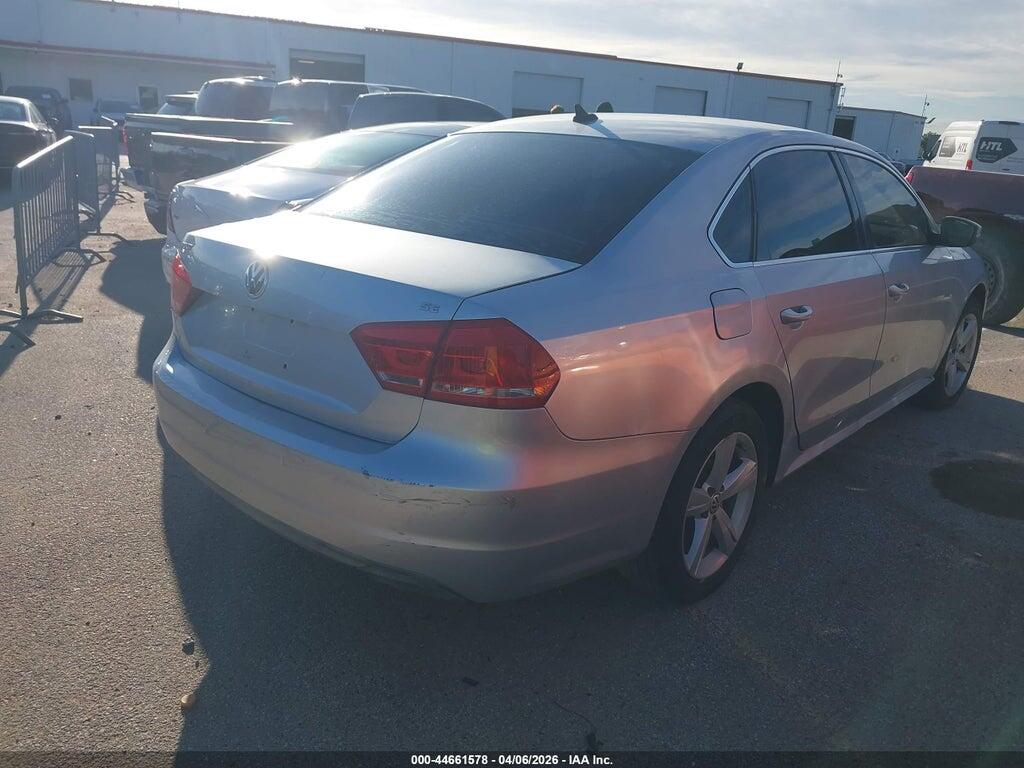 1VWBP7A32DC014165 2013 VOLKSWAGEN PASSAT photo no. 4