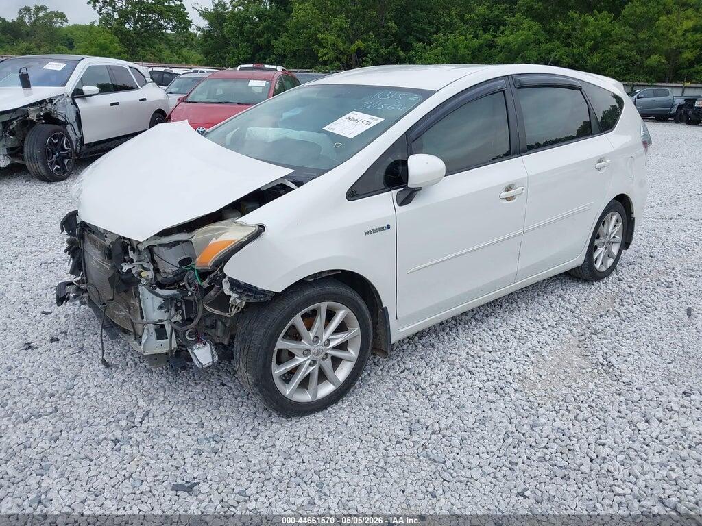 JTDZN3EU0D3198315 2013 TOYOTA PRIUS V photo no. 2
