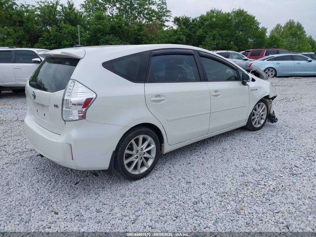JTDZN3EU0D3198315 2013 TOYOTA PRIUS V photo no. 4