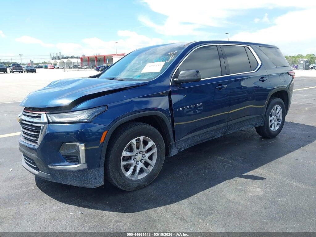 1GNERFKWXPJ226767 2023 CHEVROLET TRAVERSE photo no. 2