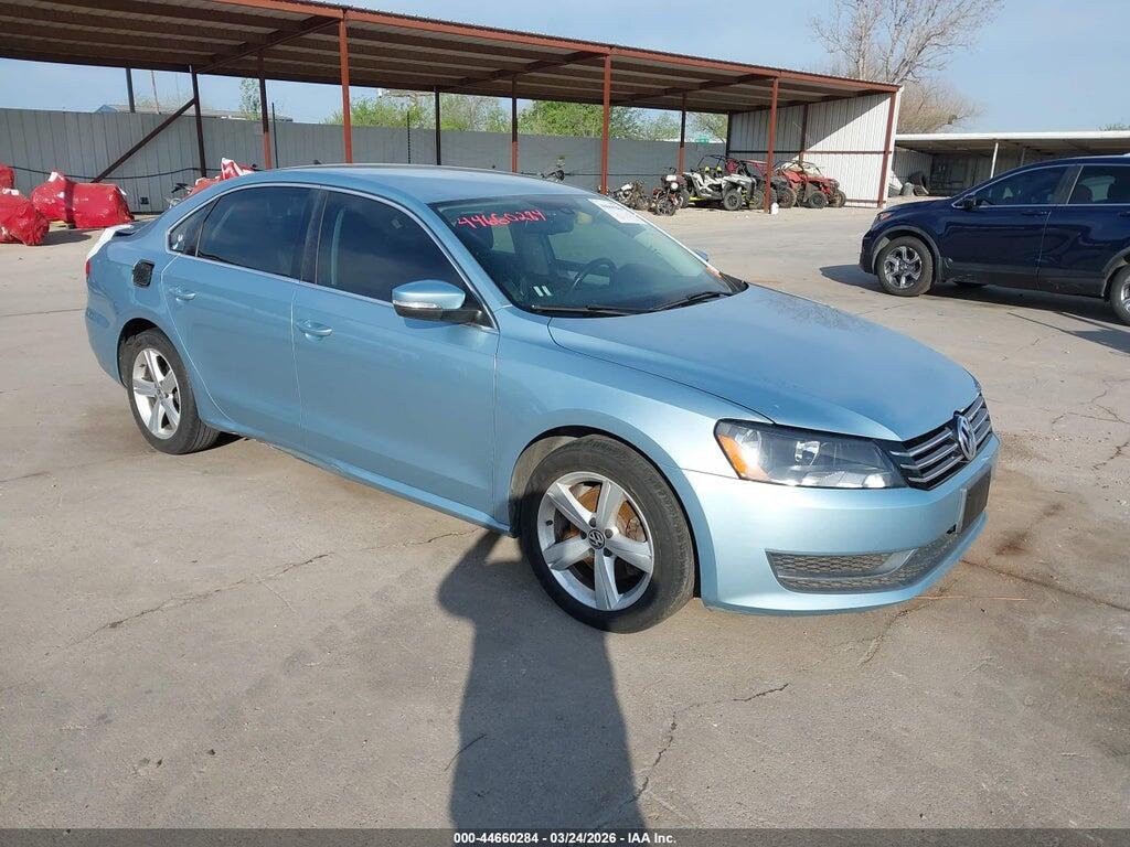 1VWBP7A37DC010855 2013 VOLKSWAGEN PASSAT photo no. 1
