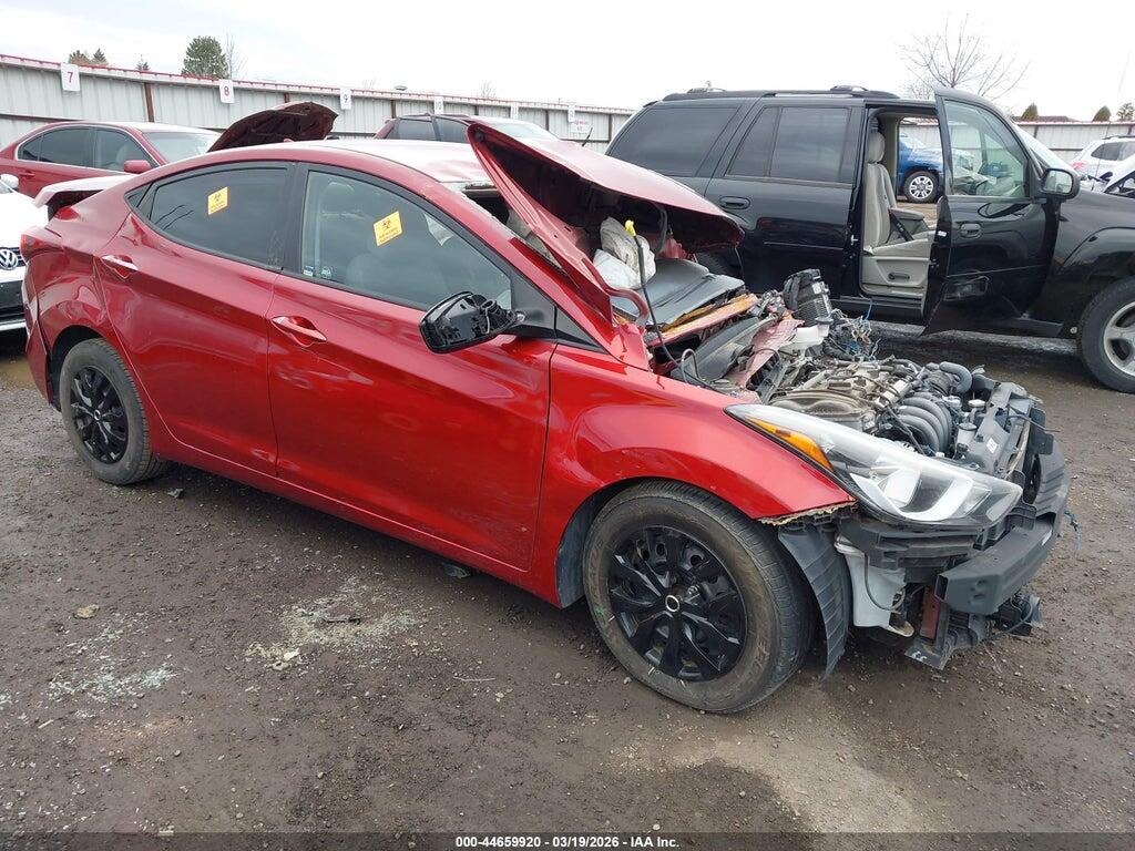 5NPDH4AE5GH701402 2016 HYUNDAI ELANTRA photo no. 1