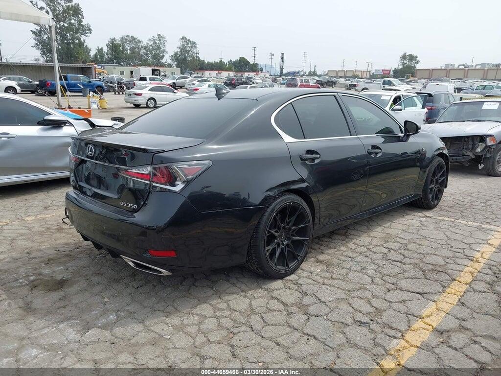 JTHBZ1BL6HA011326 2017 LEXUS GS 350 photo no. 4