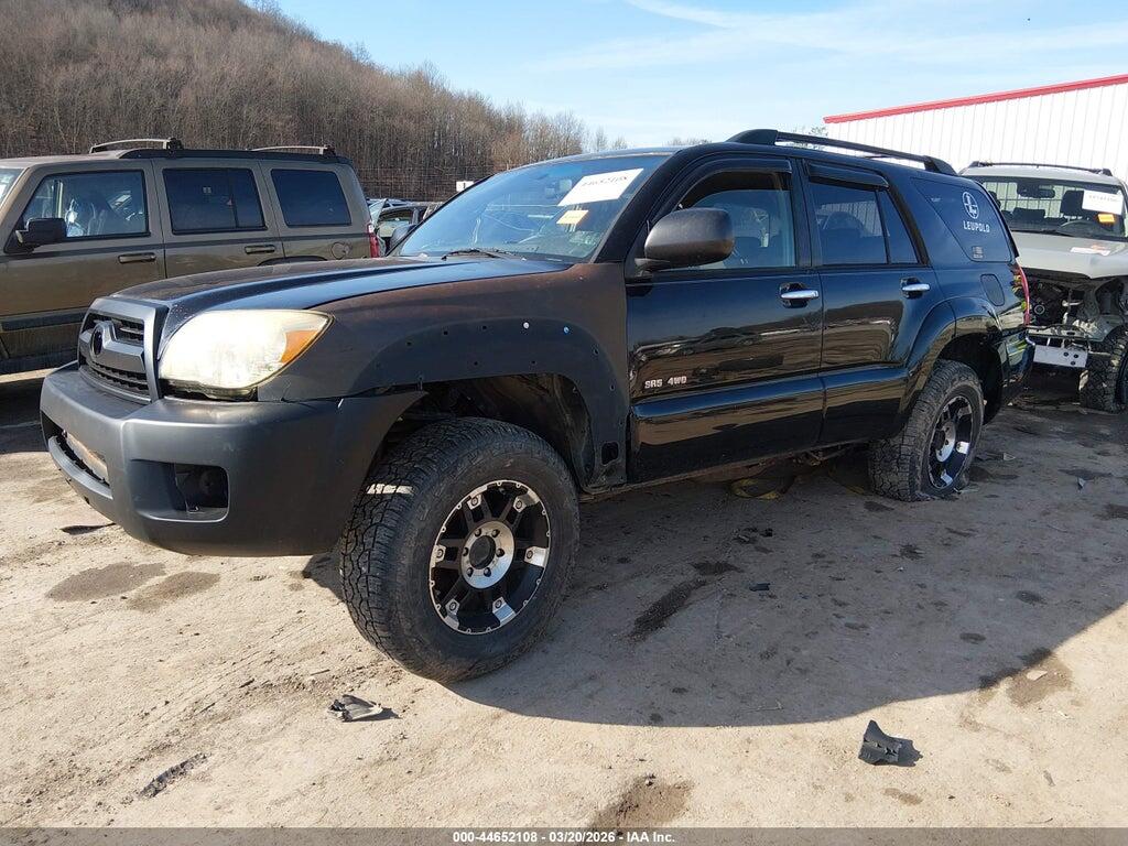 JTEBU14R860097836 2006 TOYOTA 4RUNNER photo no. 2