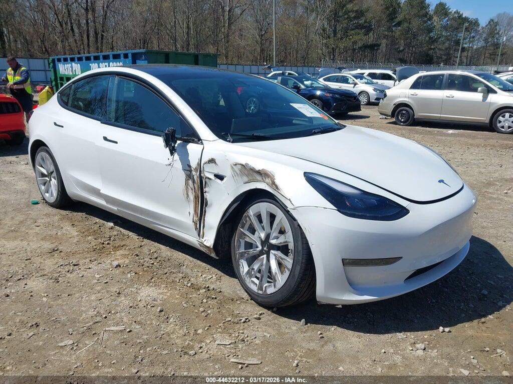 5YJ3E1EA0NF369939 2022 TESLA MODEL 3 photo no. 1