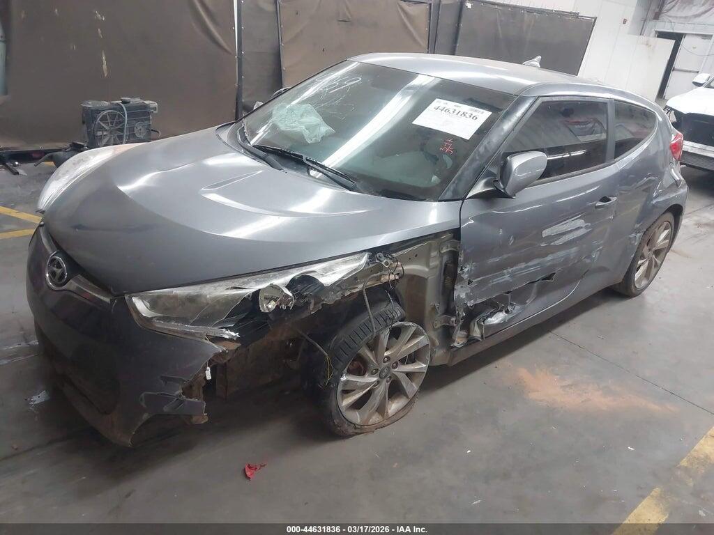 KMHTC6AD0HU306317 2017 HYUNDAI VELOSTER photo no. 2