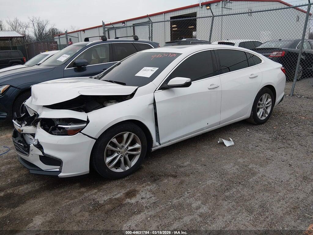 1G1ZE5STXHF144394 2017 CHEVROLET MALIBU photo no. 2