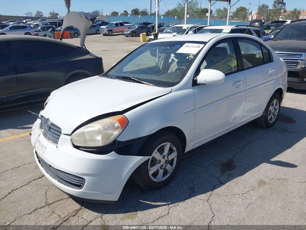 KMHCN46C46U034155 2006 HYUNDAI ACCENT photo no. 2