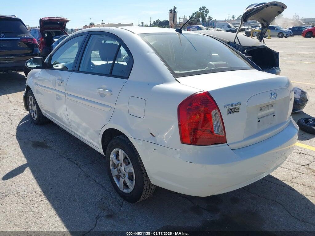 KMHCN46C46U034155 2006 HYUNDAI ACCENT photo no. 3