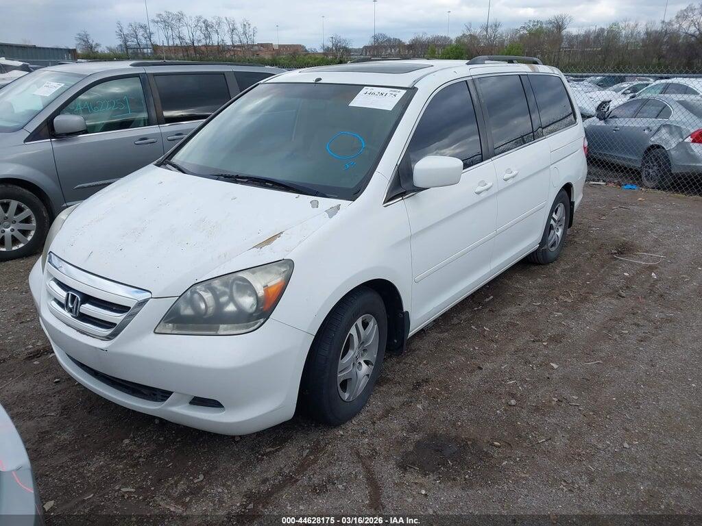 5FNRL38675B126535 2005 HONDA ODYSSEY photo no. 2