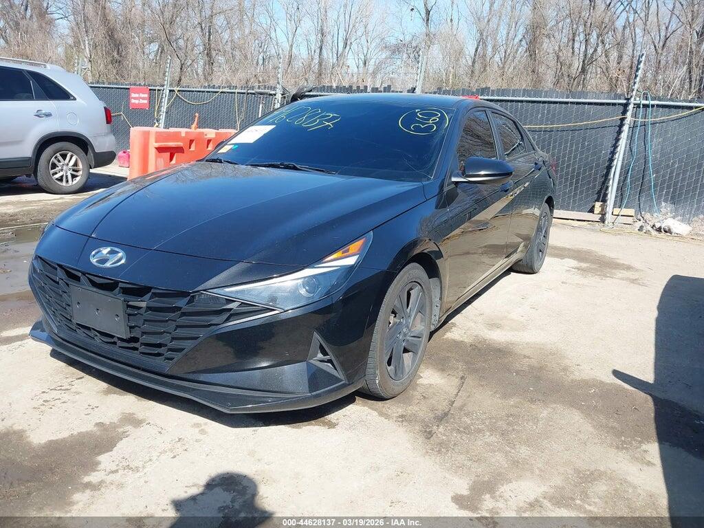 5NPLM4AG8MH010546 2021 HYUNDAI ELANTRA photo no. 2