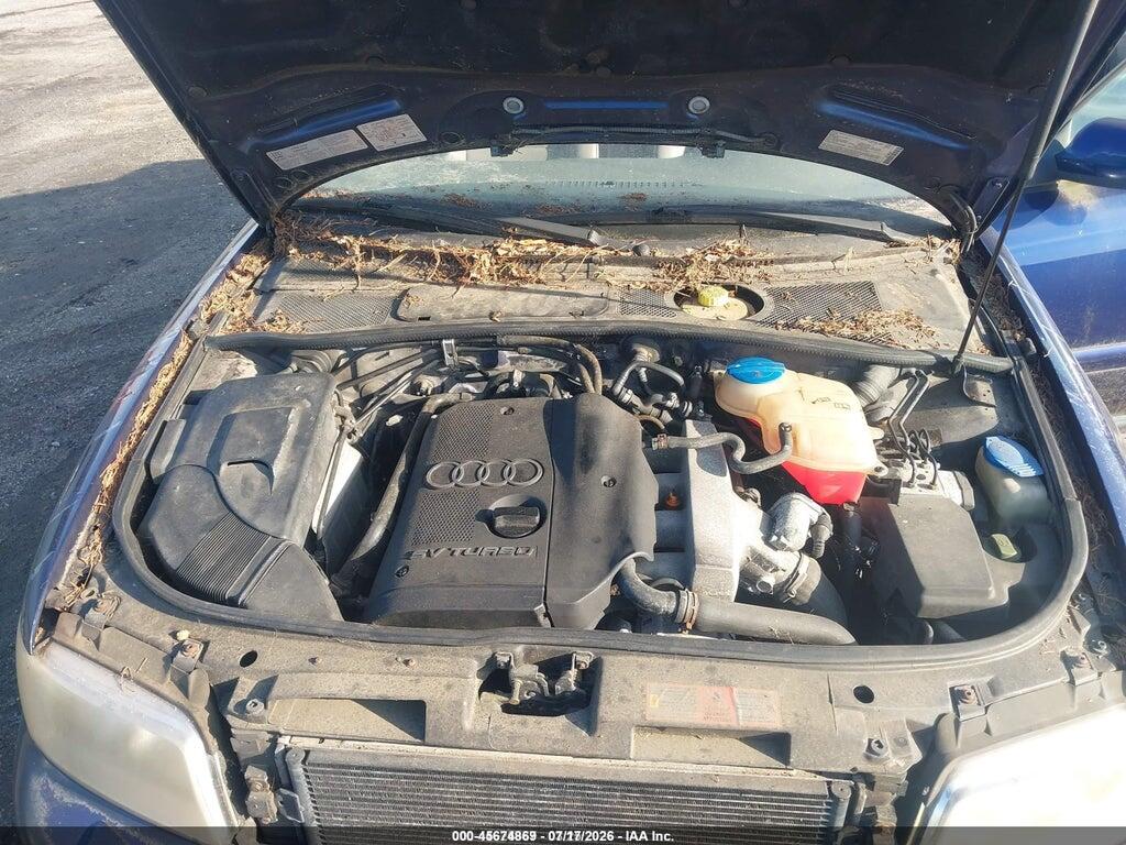 WAUAC68D11A117844 2001 AUDI A4 photo no. 10