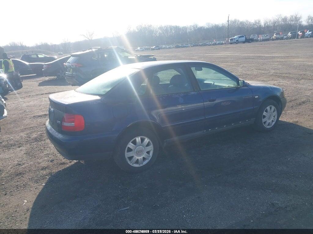 WAUAC68D11A117844 2001 AUDI A4 photo no. 4