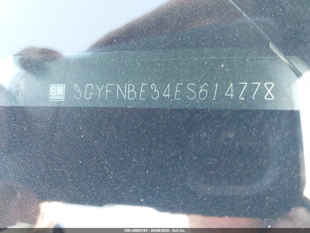 3GYFNBE34ES614778 2014 CADILLAC SRX photo no. 9