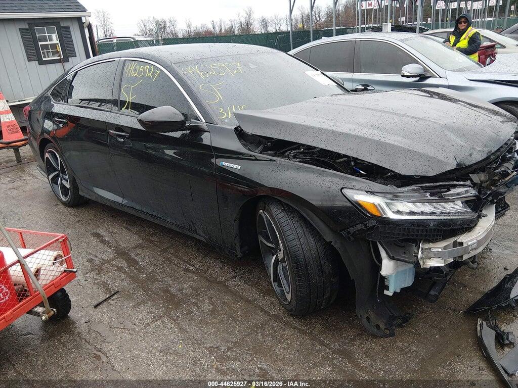 1HGCV3F23NA006368 2022 HONDA ACCORD HYBRID photo no. 1