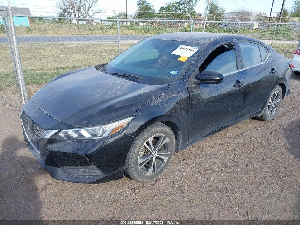 3N1AB8CV6MY256159 2021 NISSAN SENTRA photo no. 2