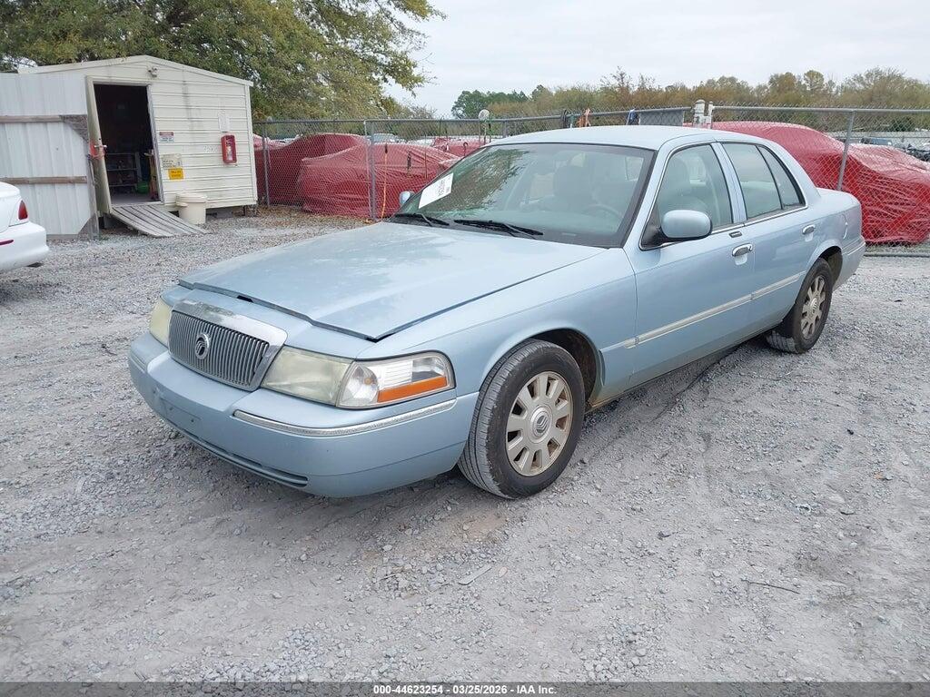 2MEFM75W55X643973 2005 MERCURY GRAND MARQUIS photo no. 2